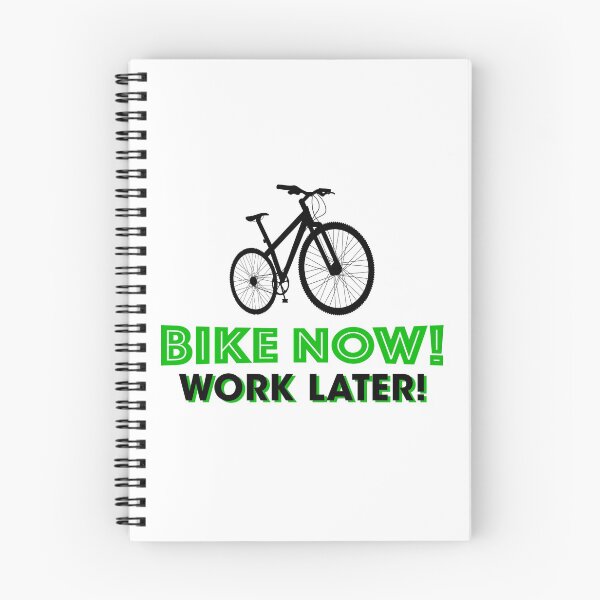 Item preview, Bike now! Work later! Bicycle sport leisure designed and sold by Helen-Storm.