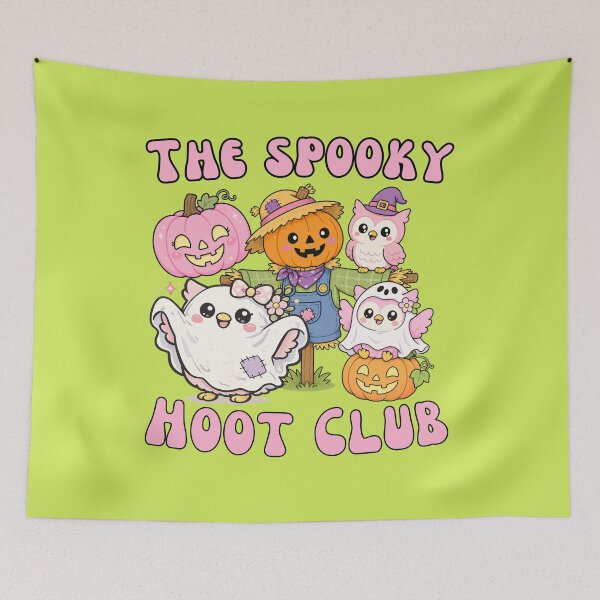 Item preview, The spooky hoot club designed and sold by BritishDelights.