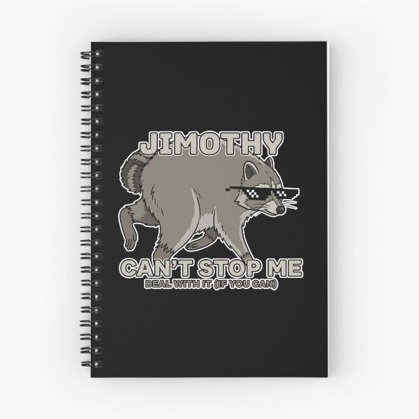 Item preview, Funny Jimothy Raccoon Deal With It Meme designed and sold by Blupunk.