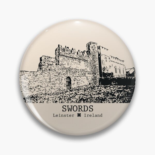Item preview, Swords IRL - Vintage Ink Cityscape designed and sold by Lakeric.