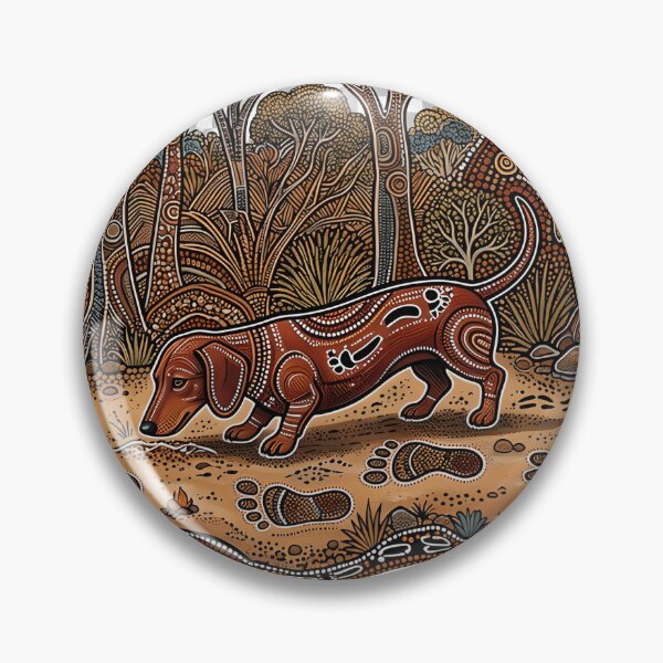 Item preview, Dachshund follows the Bigfoot footprints designed and sold by ParadoxParadox.