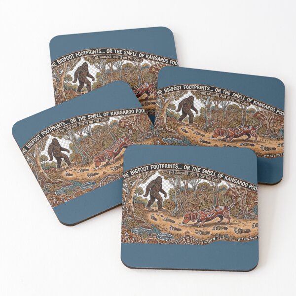 Item preview, Dachshund follows the Bigfoot footprints designed and sold by ParadoxParadox.