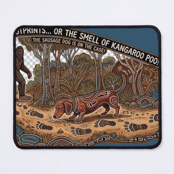 Item preview, Dachshund follows the Bigfoot footprints designed and sold by ParadoxParadox.