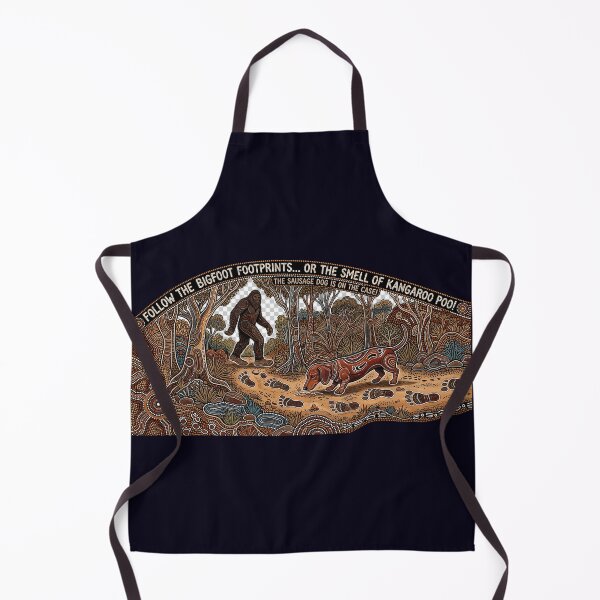 Item preview, Dachshund follows the Bigfoot footprints designed and sold by ParadoxParadox.