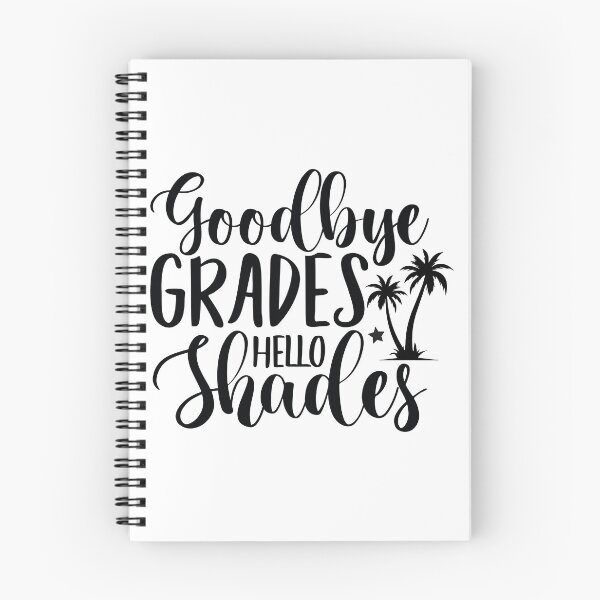 Item preview, Goodbye Grades Hello Shades - Summer Quotes Retro Vintage Aesthetic Vacation Lover Gift designed and sold by FuzionRaptor.