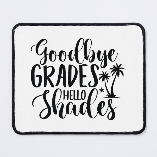 Item preview, Goodbye Grades Hello Shades - Summer Quotes Retro Vintage Aesthetic Vacation Lover Gift designed and sold by FuzionRaptor.