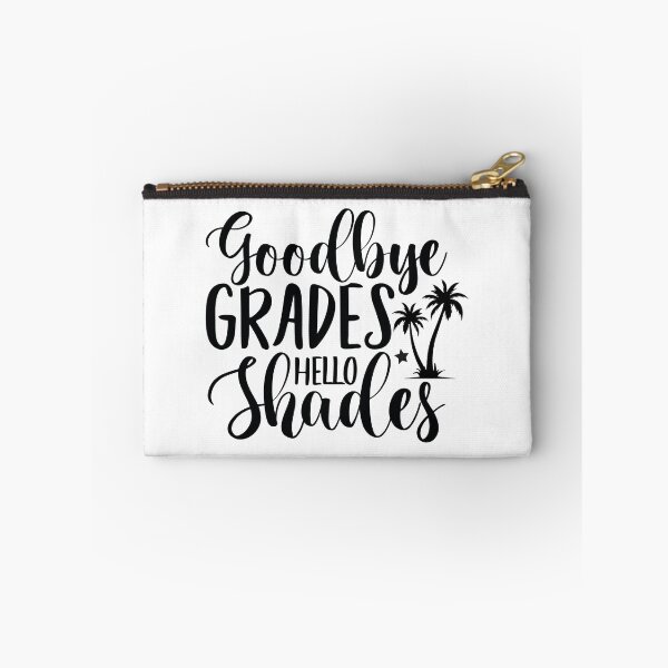Item preview, Goodbye Grades Hello Shades - Summer Quotes Retro Vintage Aesthetic Vacation Lover Gift designed and sold by FuzionRaptor.
