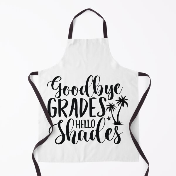 Item preview, Goodbye Grades Hello Shades - Summer Quotes Retro Vintage Aesthetic Vacation Lover Gift designed and sold by FuzionRaptor.
