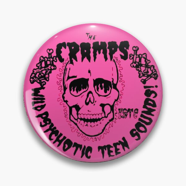 Item preview, The Cramps Fan Art Sticker from the 1980s designed and sold by YuckyCat.