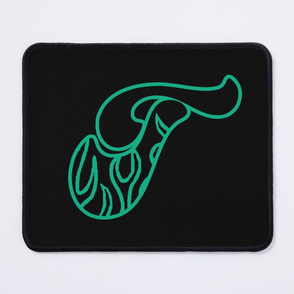 Item preview, Groovy Retro Teal Fiery Letter T Monogram designed and sold by CamilasPrints.