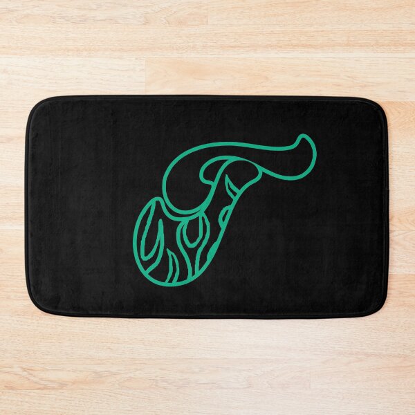 Item preview, Groovy Retro Teal Fiery Letter T Monogram designed and sold by CamilasPrints.
