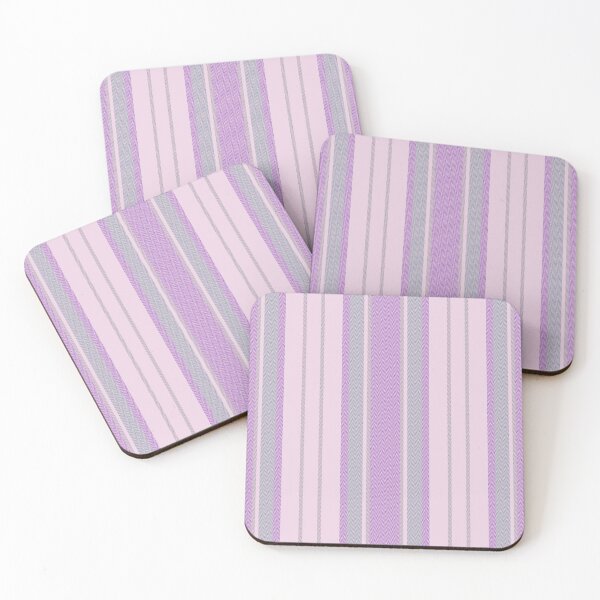 Item preview, Pastel Gray, Purple & Green Chevron Stripes designed and sold by KSimpson838.