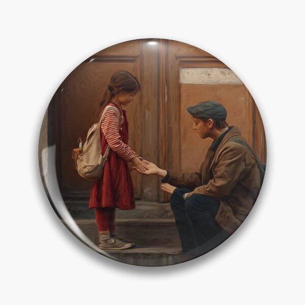 Item preview, A Quiet Greeting at the Old Door designed and sold by TreatLLC.