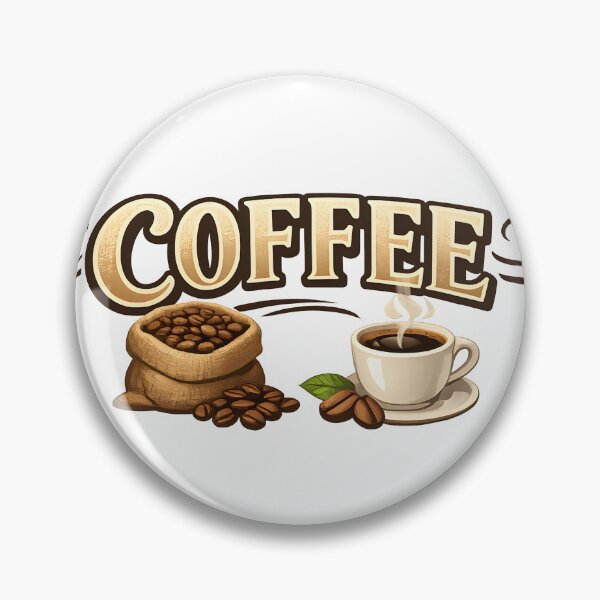 Item preview, Burlap coffee with cup designed and sold by Black-White-art.