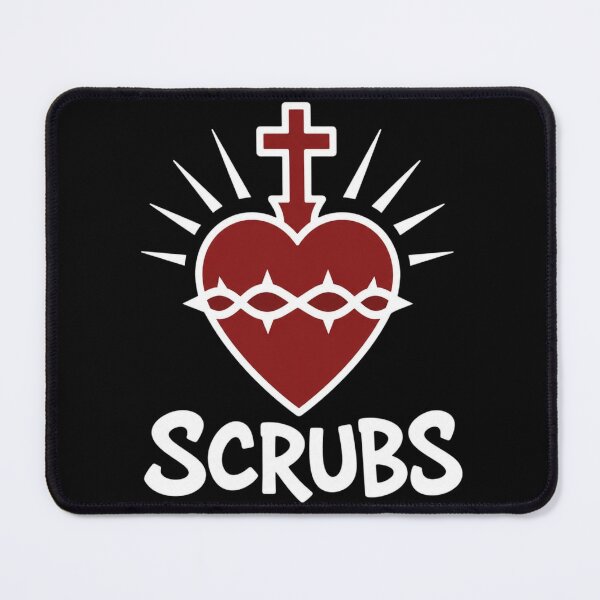 Item preview, Scrubs Sacred Heart Logo Classic TV Series designed and sold by killem667.