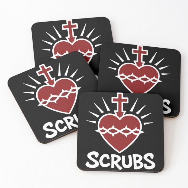 Item preview, Scrubs Sacred Heart Logo Classic TV Series designed and sold by killem667.
