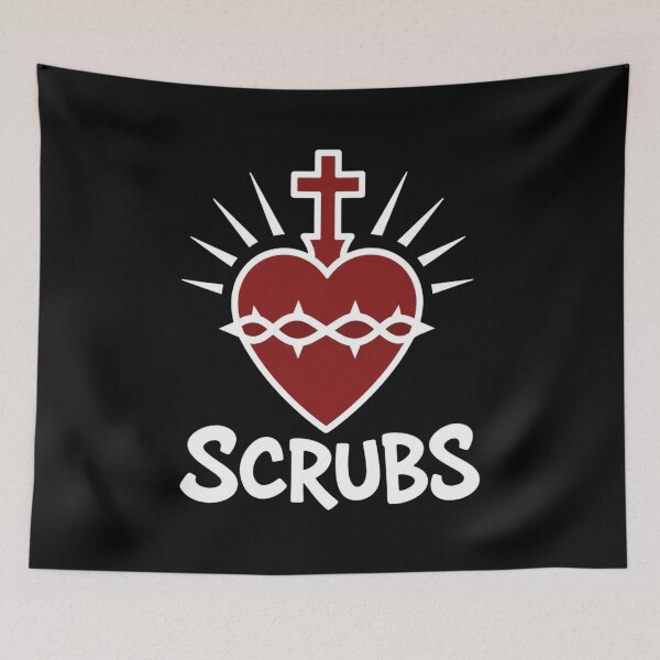 Item preview, Scrubs Sacred Heart Logo Classic TV Series designed and sold by killem667.