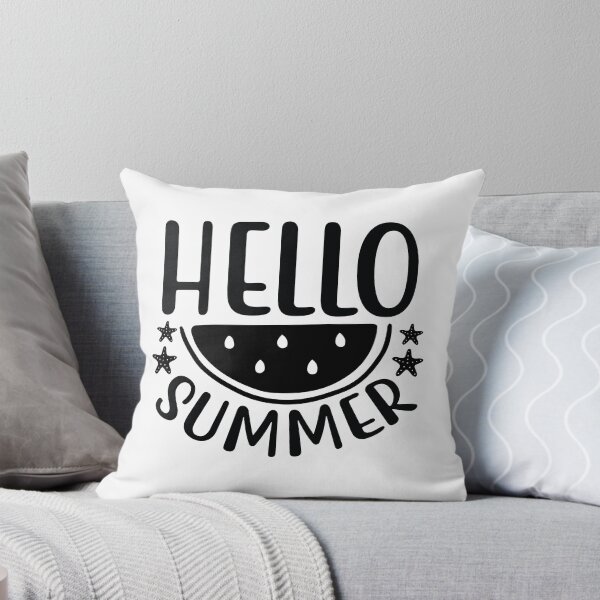 Item preview, Hello Summer - Summer Quotes Retro Vintage Aesthetic Sunny Beach Vacation Gift designed and sold by FuzionRaptor.