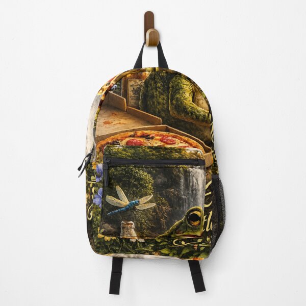 Item preview, Happy frog pizza picnic designed and sold by urbanshop7.
