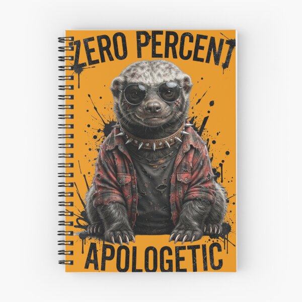 Item preview, Zero Percent Apologetic Funny Honey Badger designed and sold by yanderedev.