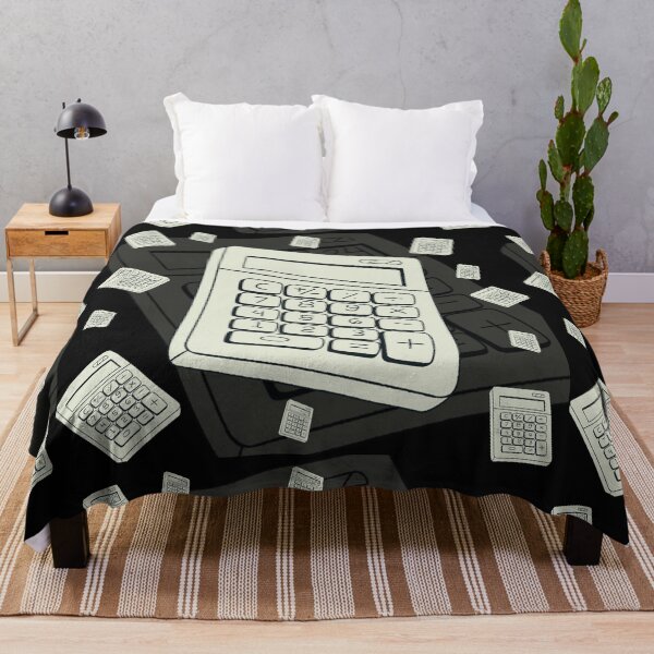 Item preview, Minimalist Calculator and Math Pattern Illustration designed and sold by DodoCraft3.