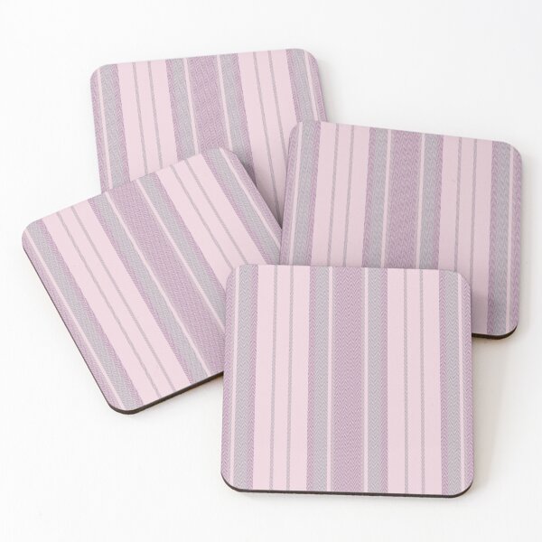 Item preview, Pastel Crimson, Purple & Gray Chevron Stripes designed and sold by KSimpson838.