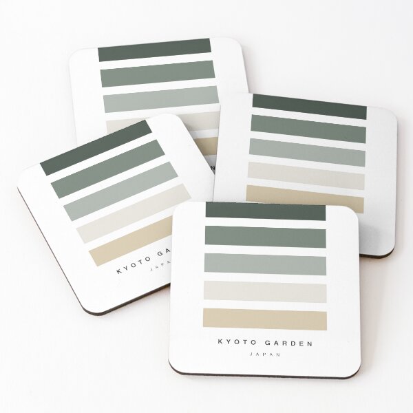 Item preview, ‘Kyoto Garden’ Travel Hue Palette designed and sold by The Colourful Game.