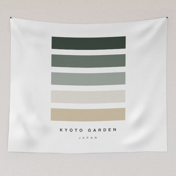 Item preview, ‘Kyoto Garden’ Travel Hue Palette designed and sold by The Colourful Game.
