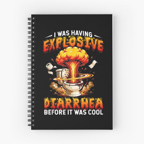Item preview, I Was Having Explosive Diarrhea Before It Was Cool Funny Meme Design designed and sold by Rahamkshop.
