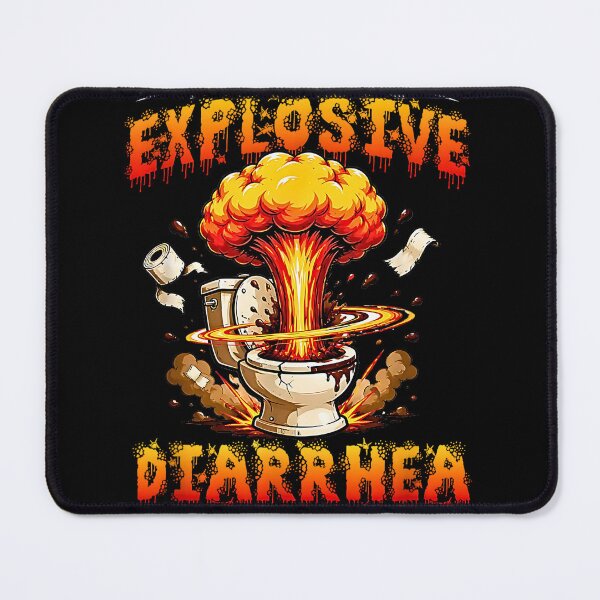 Item preview, I Was Having Explosive Diarrhea Before It Was Cool Funny Meme Design designed and sold by Rahamkshop.
