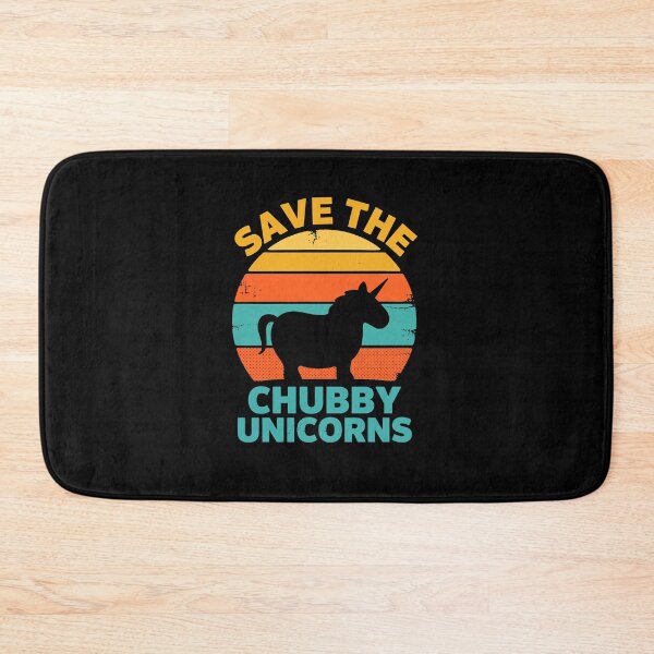 Item preview, SAVE THE CHUBBY UNICORNS designed and sold by jkrphoto.