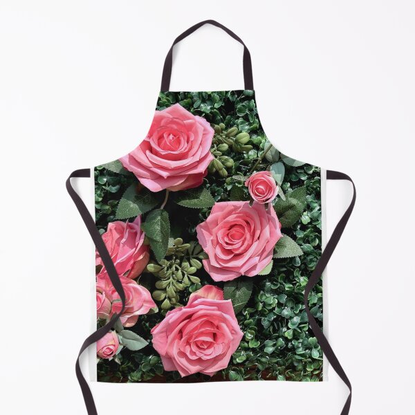 Item preview, Romantic Pink Rose Bush | Classic Floral Art designed and sold by YemmyZImages.