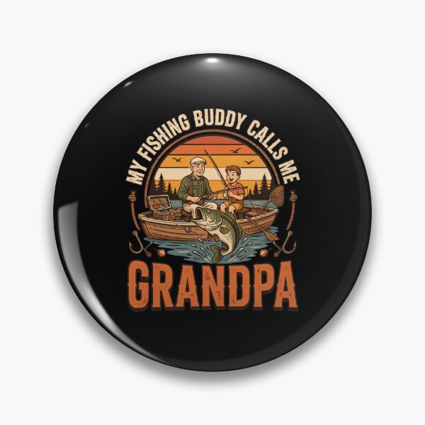 Item preview, Copy of Grandpa And Grandson Fishing For Life Vintage designed and sold by MizoX7.