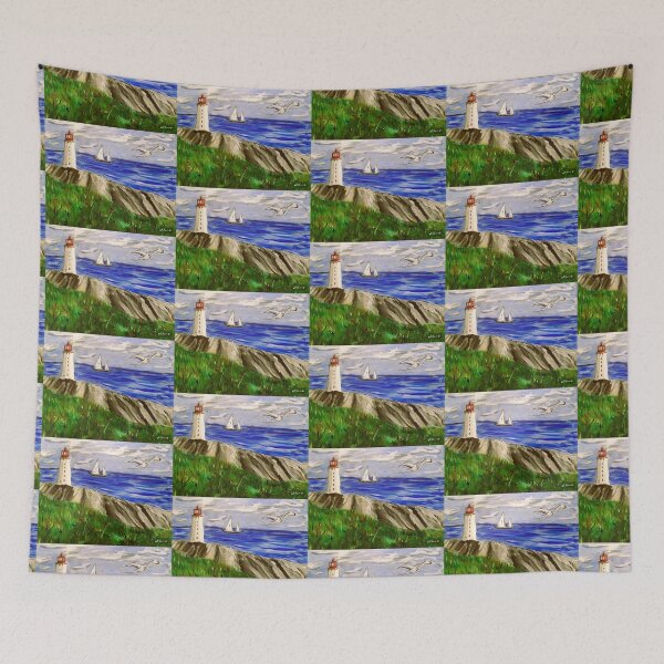 Item preview, Lighthouse Point designed and sold by SquaresArt.