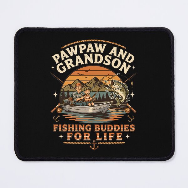 Item preview, Copy of Grandpa And Grandson Fishing For Life Vintage designed and sold by MizoX7.