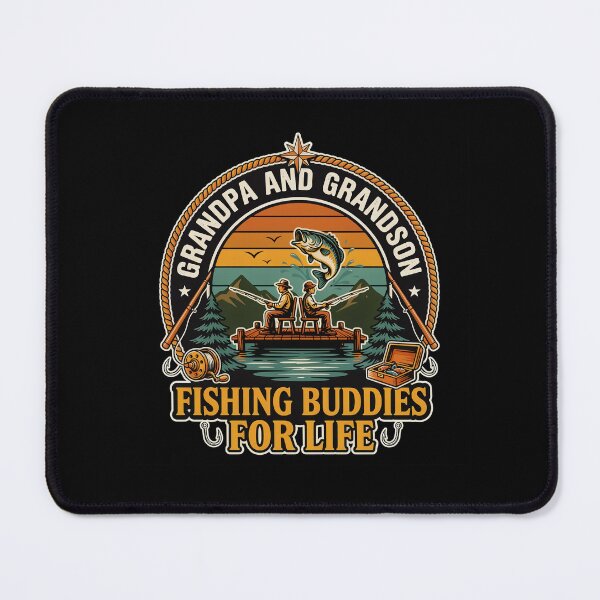 Item preview, Copy of Grandpa And Grandson Fishing For Life Vintage designed and sold by MizoX7.