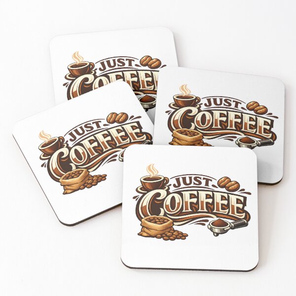 Item preview, just coffee designed and sold by Black-White-art.