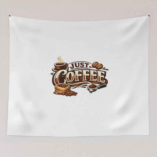 Item preview, just coffee designed and sold by Black-White-art.