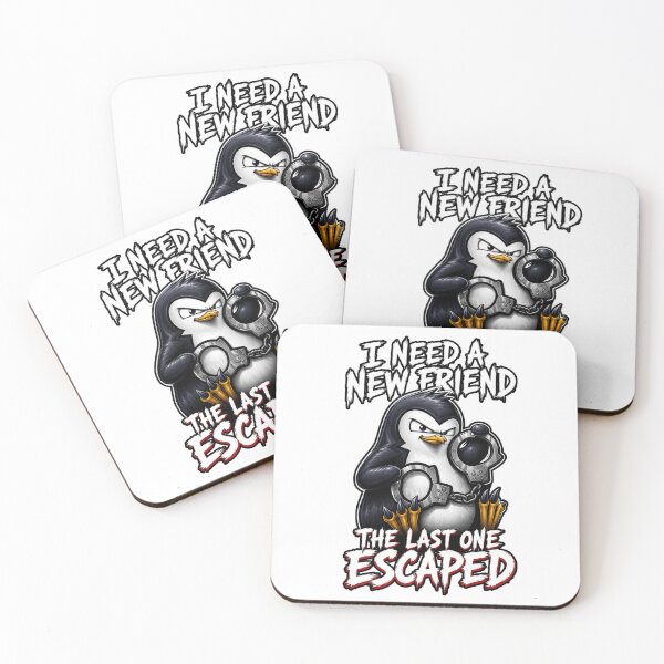 Item preview, I Need a New Friend The Last One Escaped designed and sold by INKRebelGraphic.