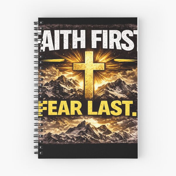 Item preview, Faith First Fear Last Motivation Design designed and sold by UROYCITY46.