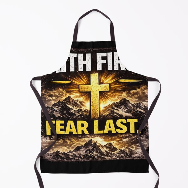Item preview, Faith First Fear Last Motivation Design designed and sold by UROYCITY46.