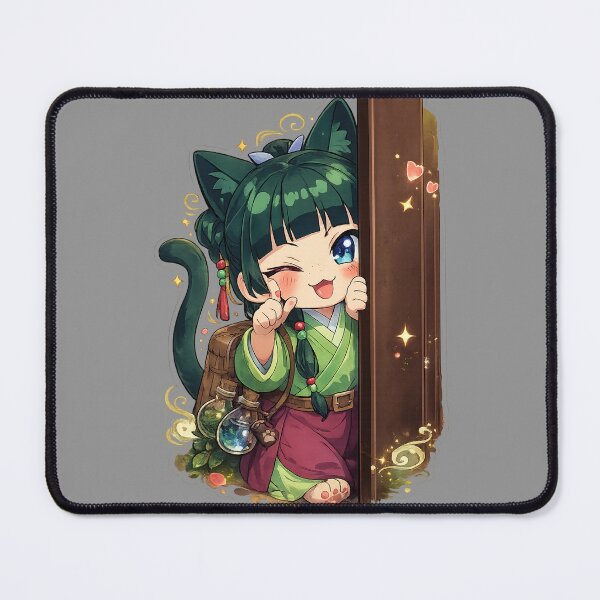Item preview, Mystic Cat Herbalist Chibi Charm designed and sold by InspireArtI.