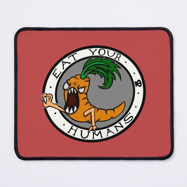Item preview, Eat Your Humans - Carrot designed and sold by frootbat-78.
