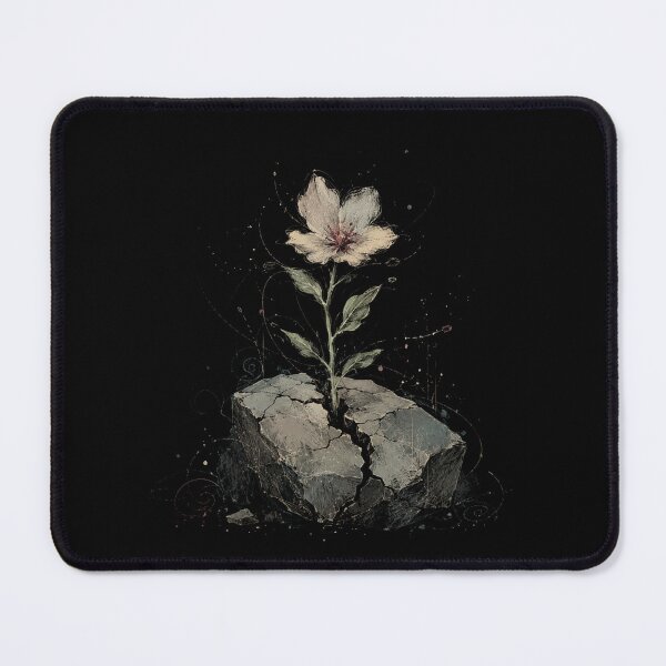 Item preview, Growing Anyway Flower Blooming From Stone Nature Art designed and sold by ZetkArt.