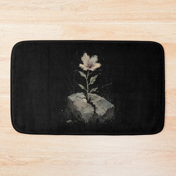 Item preview, Growing Anyway Flower Blooming From Stone Nature Art designed and sold by ZetkArt.