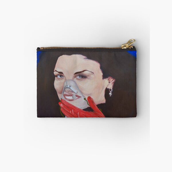 Item preview, Woman in mask painting designed and sold by Olivia Braunsteiner.