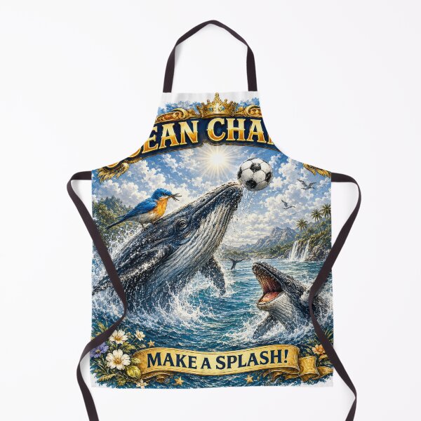 Item preview, Whale Soccer splash adventure  designed and sold by urbanshop7.