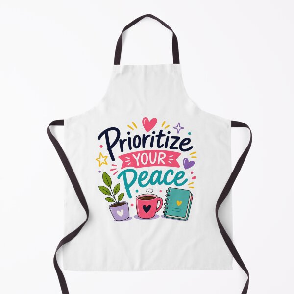 Item preview, Prioritize Your Peace | Cute Mental Health & Self Care Planner Design | ADHD Motivation designed and sold by Pixanova.