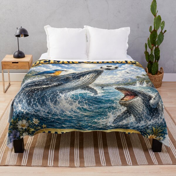 Item preview, Whale Soccer splash adventure  designed and sold by urbanshop7.