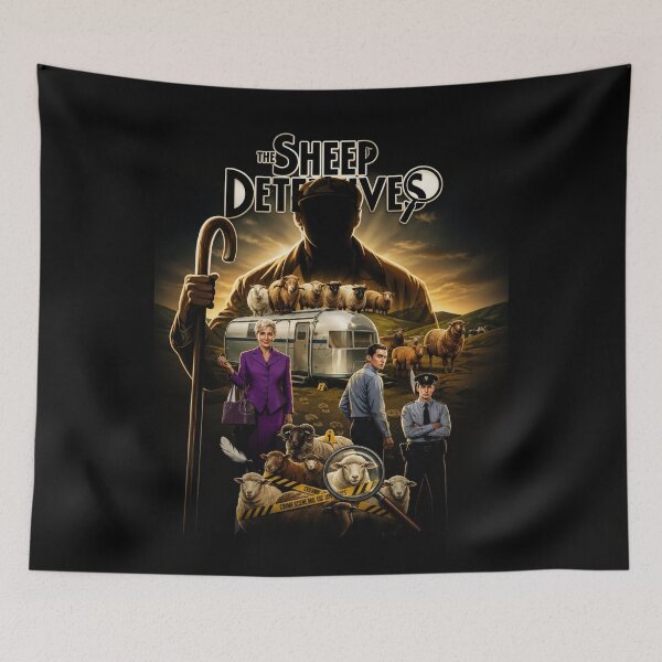 Item preview, The sheep detectives designed and sold by lmsendalfer.